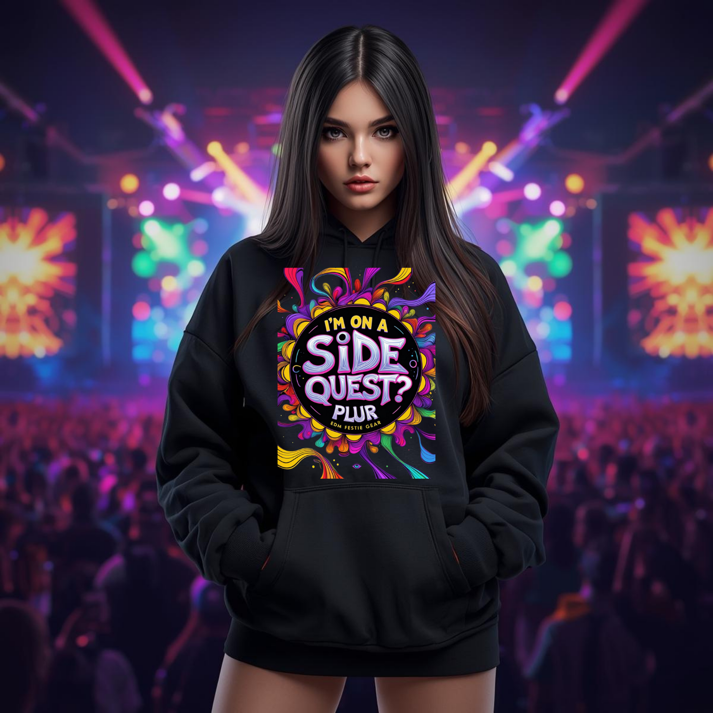 I'm On A Side Quest Festival T-Shirt - Ultimate Rave Gear