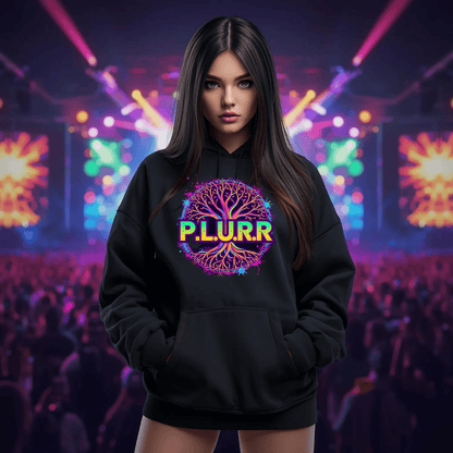 P.L.U.R.R Tree of Life Festival T-Shirt for Ravers