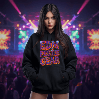 EDM Festie Gear Retro Vibe Festival T-Shirt