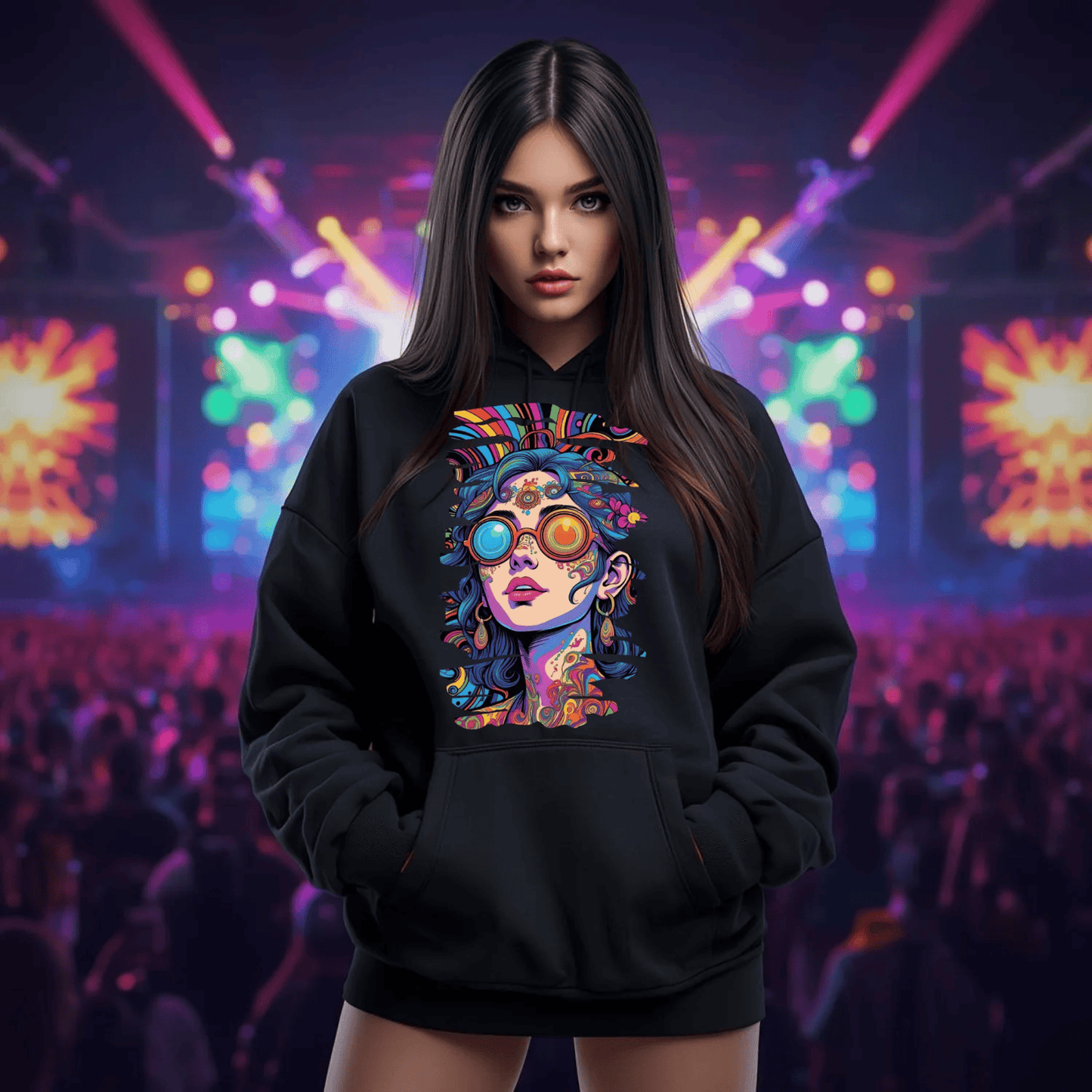 Groovy Girl Festival Vibe T-Shirt