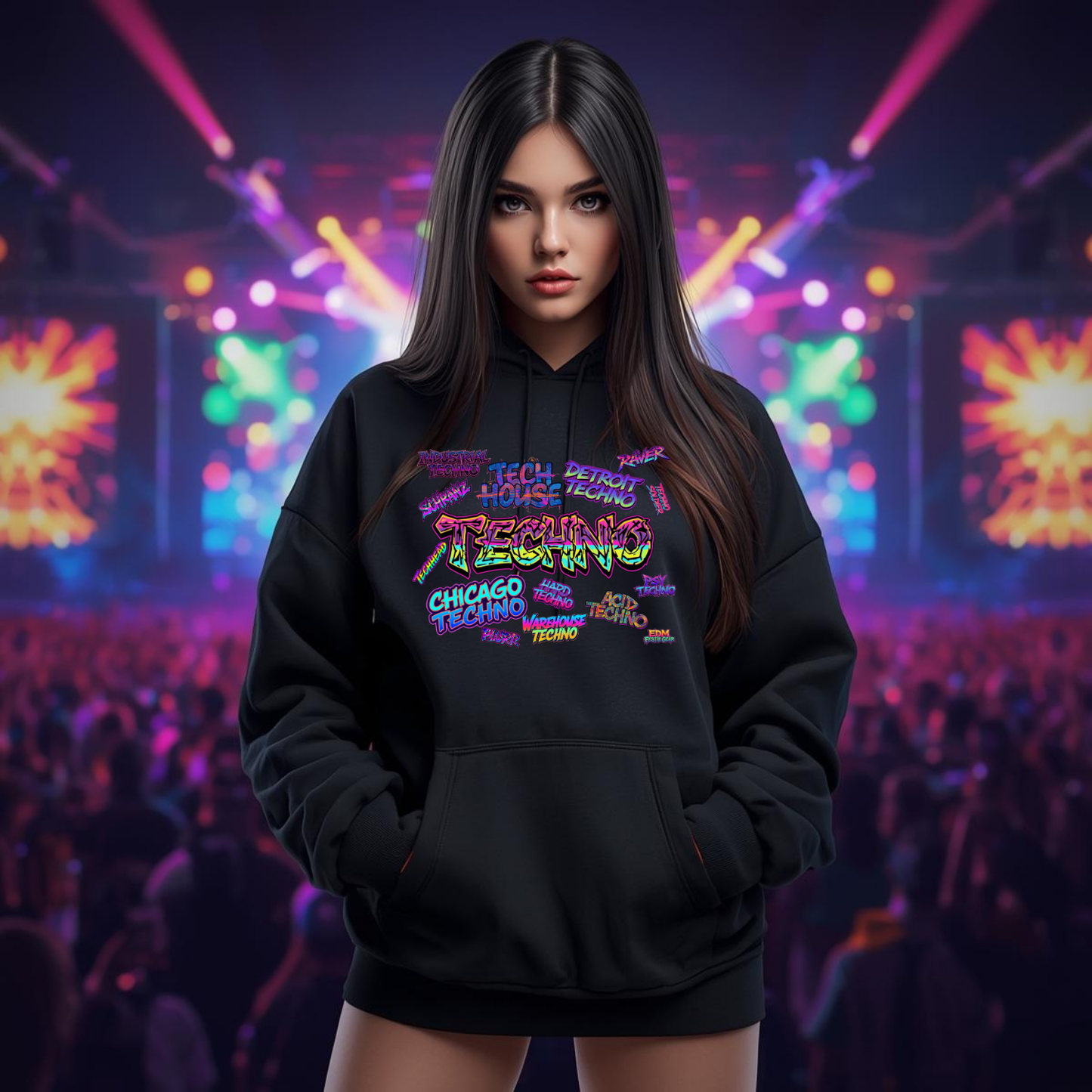 Techno Graphic Festival T-Shirt