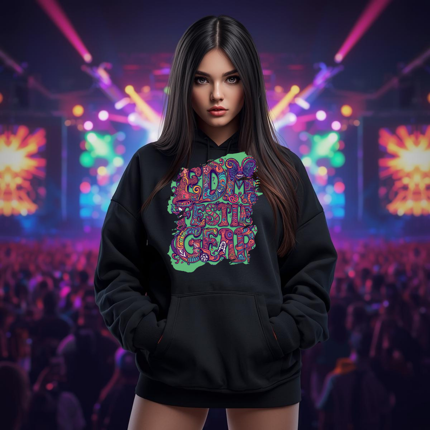 EDM Festival Gear Crazy Trip T-Shirt for Ravers