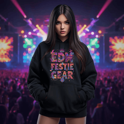 EDM Festie Gear Space and Time Festival T-Shirt for Ravers