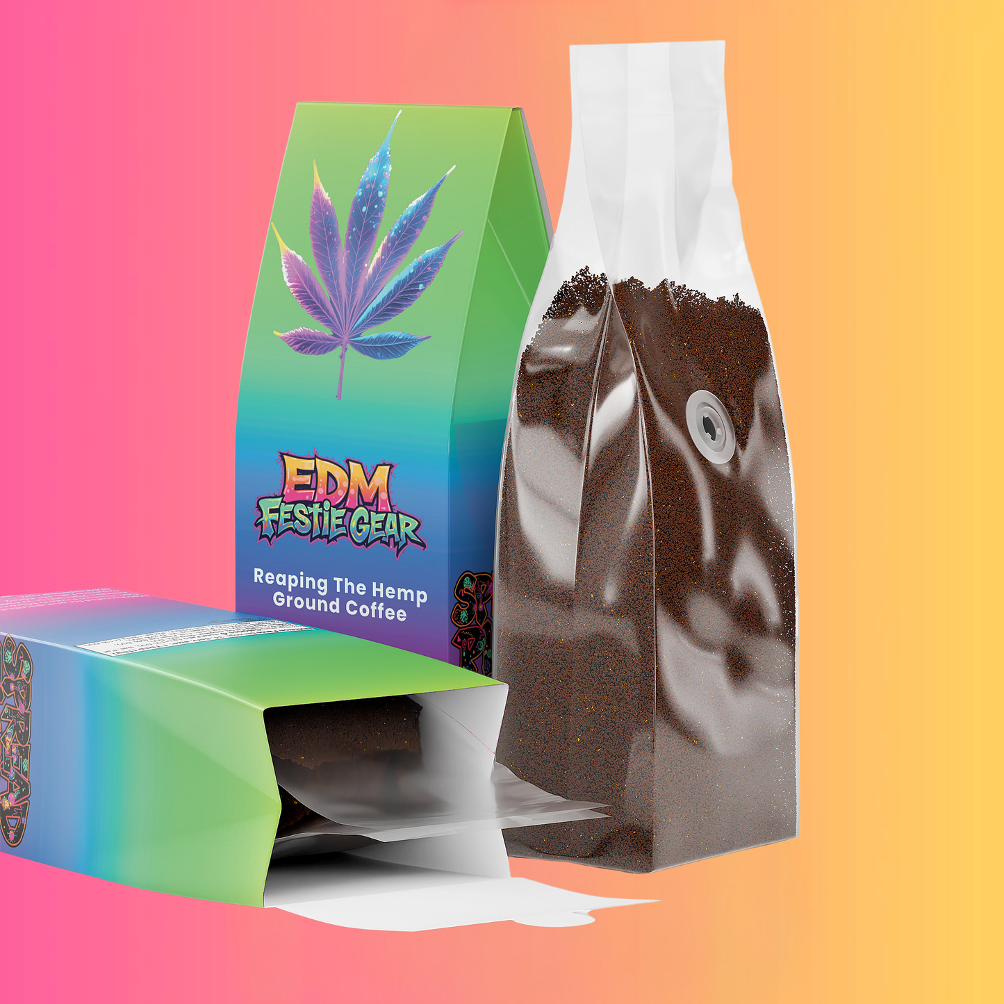 Reaping The Hemp Ground Coffee (Medium Roast)