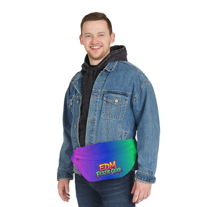 EDM Festival Vibe Rainbow Fanny Pack