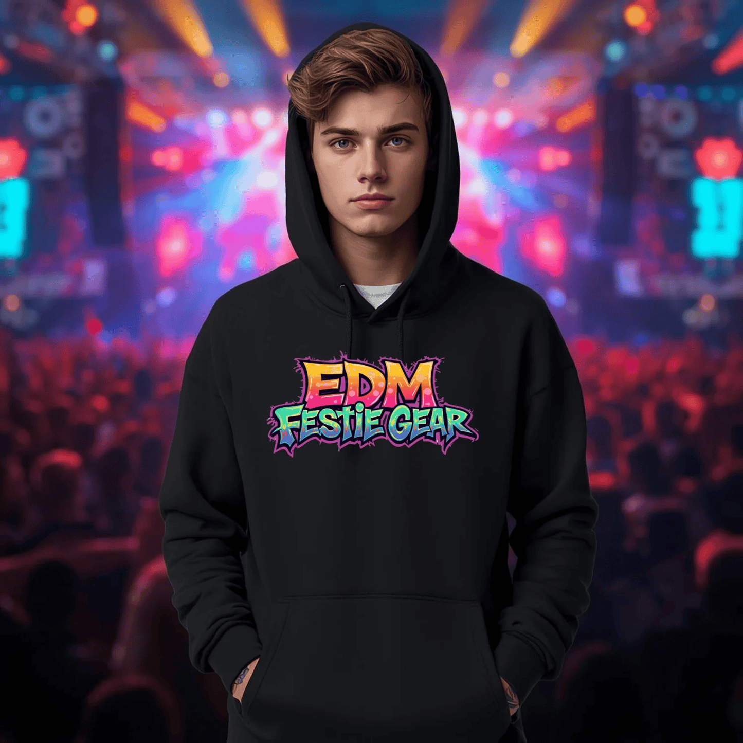 The EDM Festie Gear Original Festival T-Shirt – Iconic Rave Style