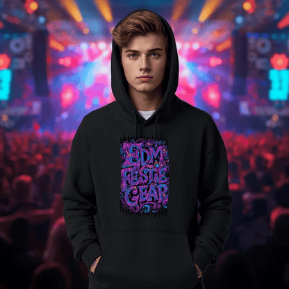 EDM Festie Gear Psychedelic Shroom Land Festival T-Shirt