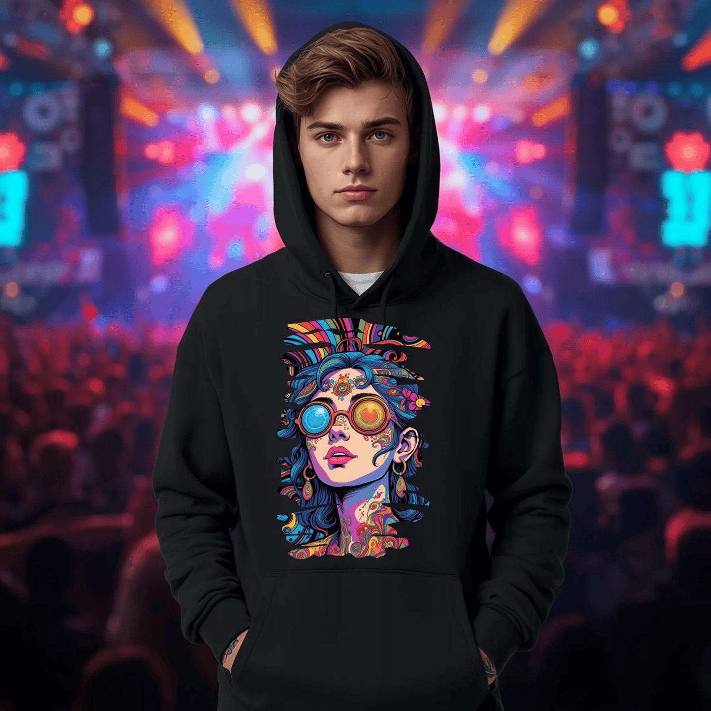 Groovy Girl Festival Vibe T-Shirt