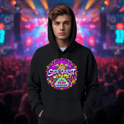 Side Quest With Me All-Seeing Eye Festival T-Shirt