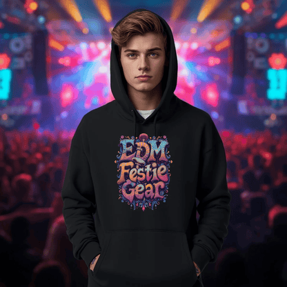 Psychedelic Mushroom Festival T-Shirt from EDM Festie Gear