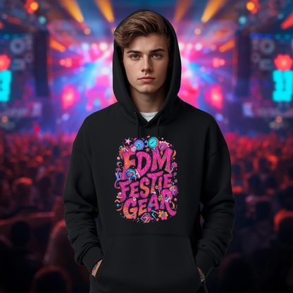 EDM Festie Gear Time of Wonder Festival T-Shirt – Celebrate the Magic of Rave Culture