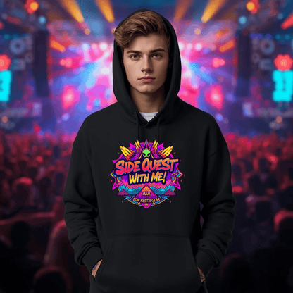 Side Quest With Me Aliens Festival T-Shirt for Ravers