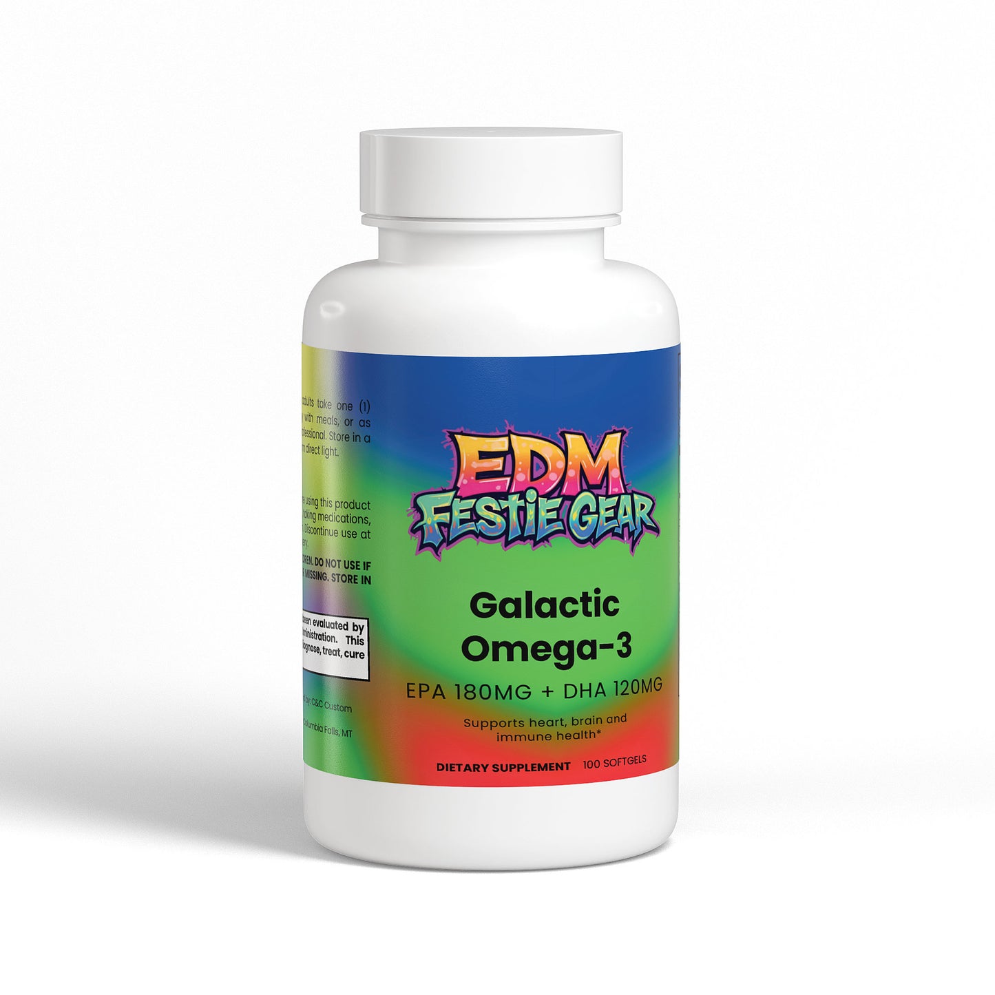Galactic Omega-3 EPA 180mg + DHA 120mg