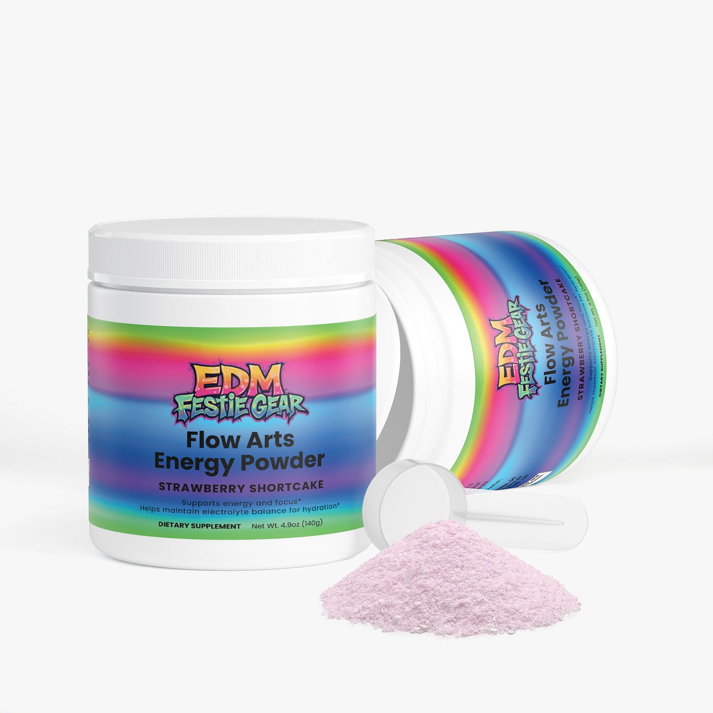 Flow Arts Energy Powder (Strawberry Shortcake)
