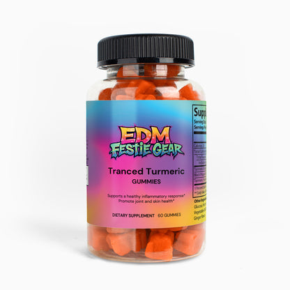 Tranced Turmeric Party Gummies - Ultimate Energy & Recovery Boost for Ravers