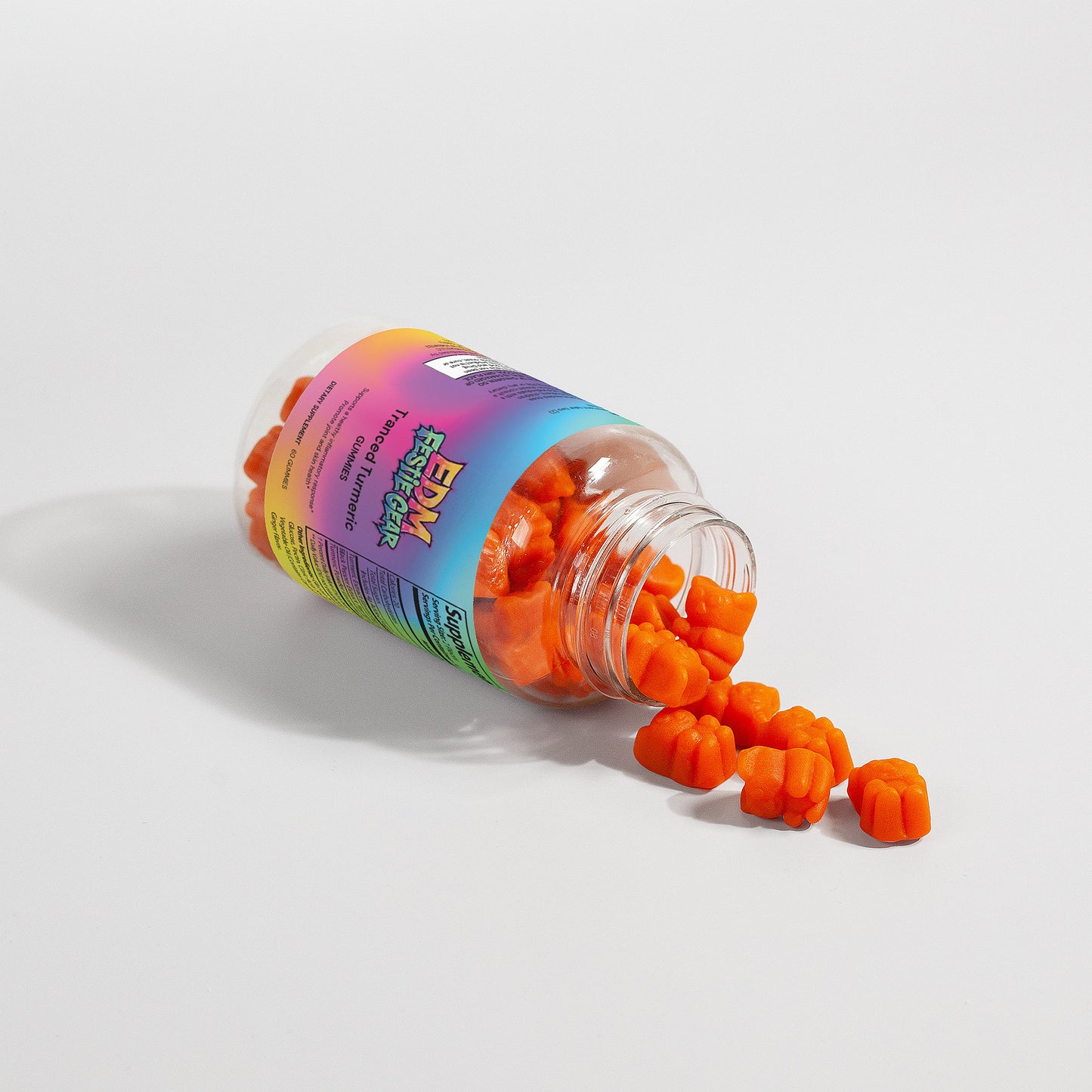 Tranced Turmeric Party Gummies - Ultimate Energy & Recovery Boost for Ravers