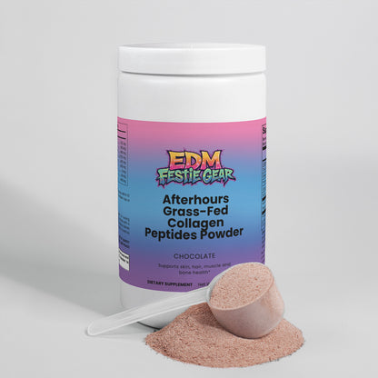 Afterhours Grass-Fed Collagen Peptides Powder (Chocolate)