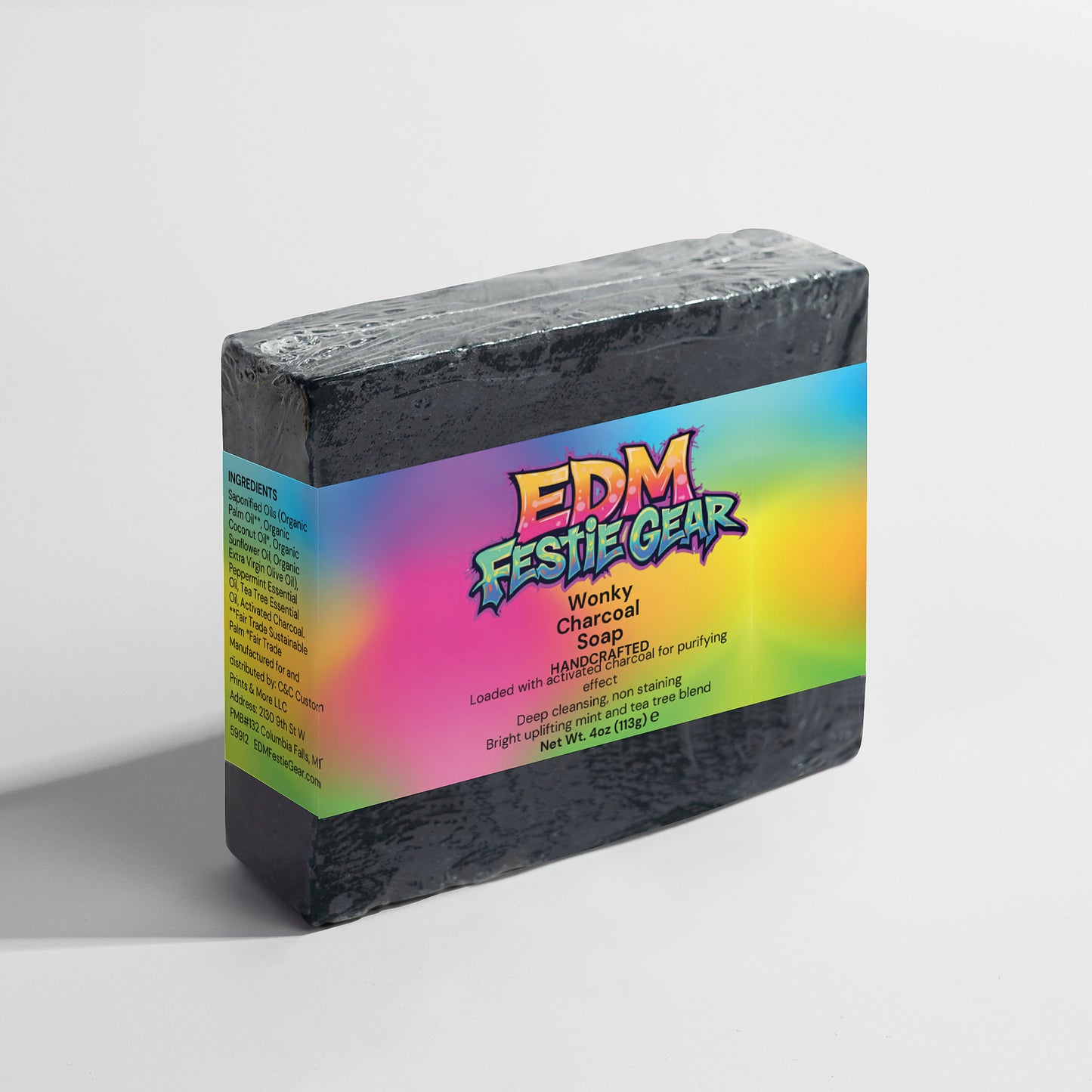 Wonky Charcoal Soap for Rave-Ready Skin: Your Essential Festival Cleanser