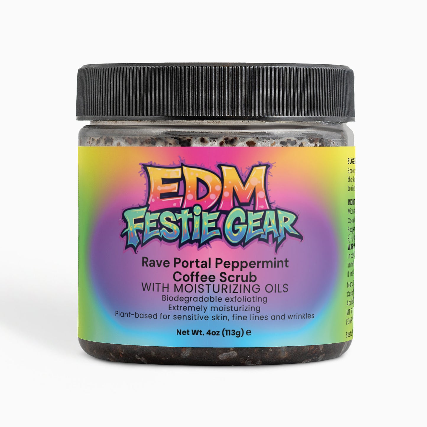 Rave Portal Peppermint Coffee Scrub