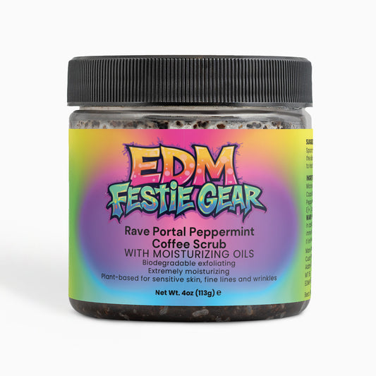 Rave Portal Peppermint Coffee Scrub