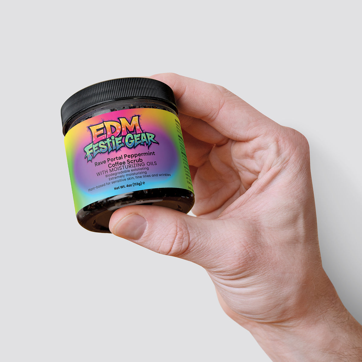 Rave Portal Peppermint Coffee Scrub
