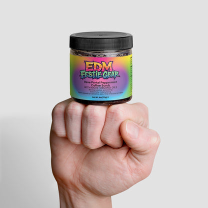 Rave Portal Peppermint Coffee Scrub