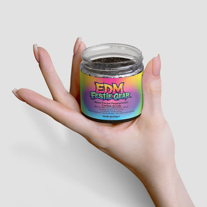 Rave Portal Peppermint Coffee Scrub