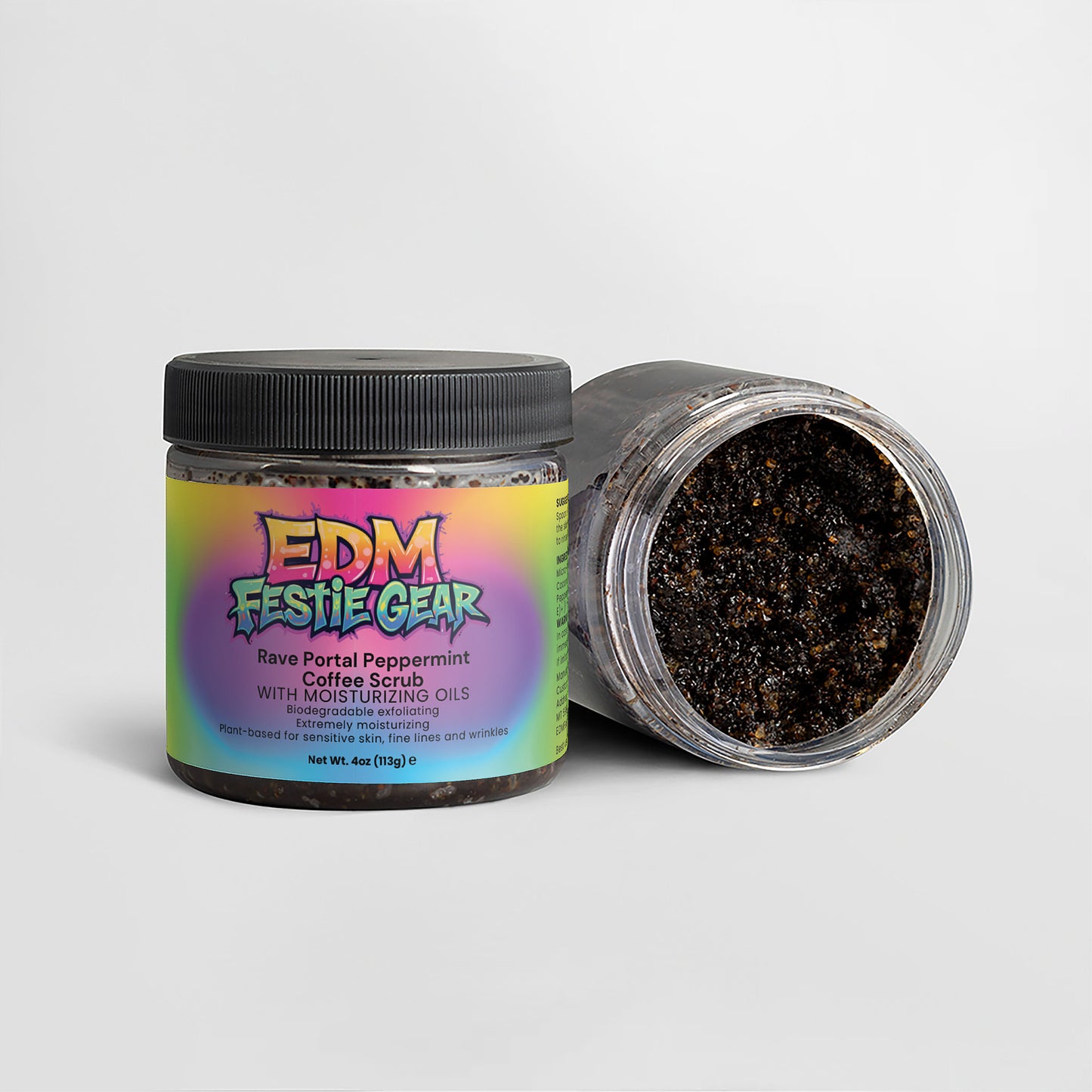 Rave Portal Peppermint Coffee Scrub