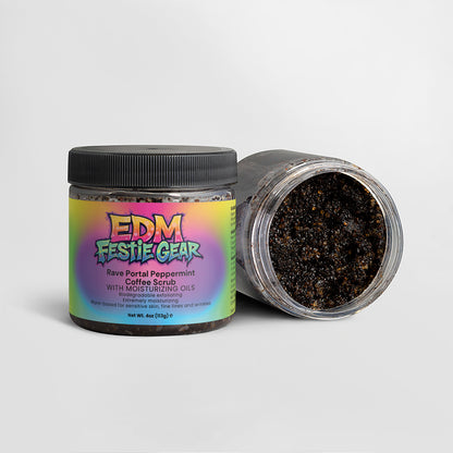 Rave Portal Peppermint Coffee Scrub