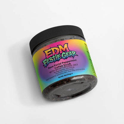 Rave Portal Peppermint Coffee Scrub