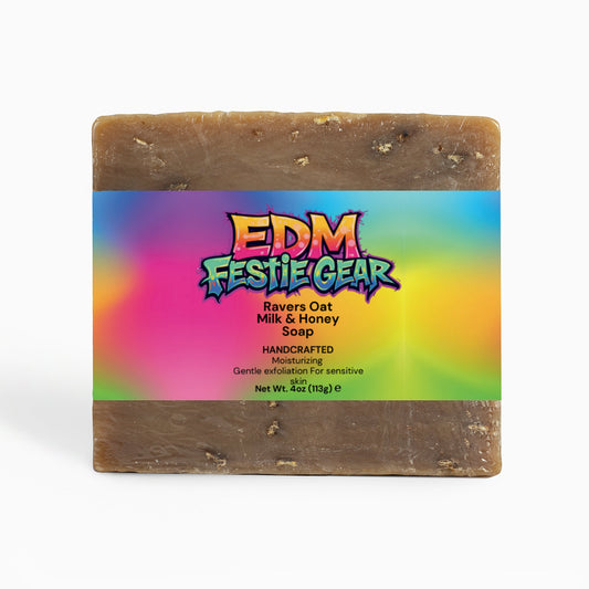 Ravers Oat Milk Honey Soap - Essential for Festival Vibes