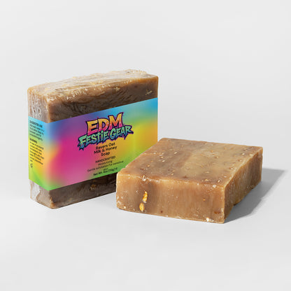 Ravers Oat Milk Honey Soap - Essential for Festival Vibes
