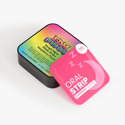 Rough Night Sleep Strips - Essential Recovery for Festival Warriors