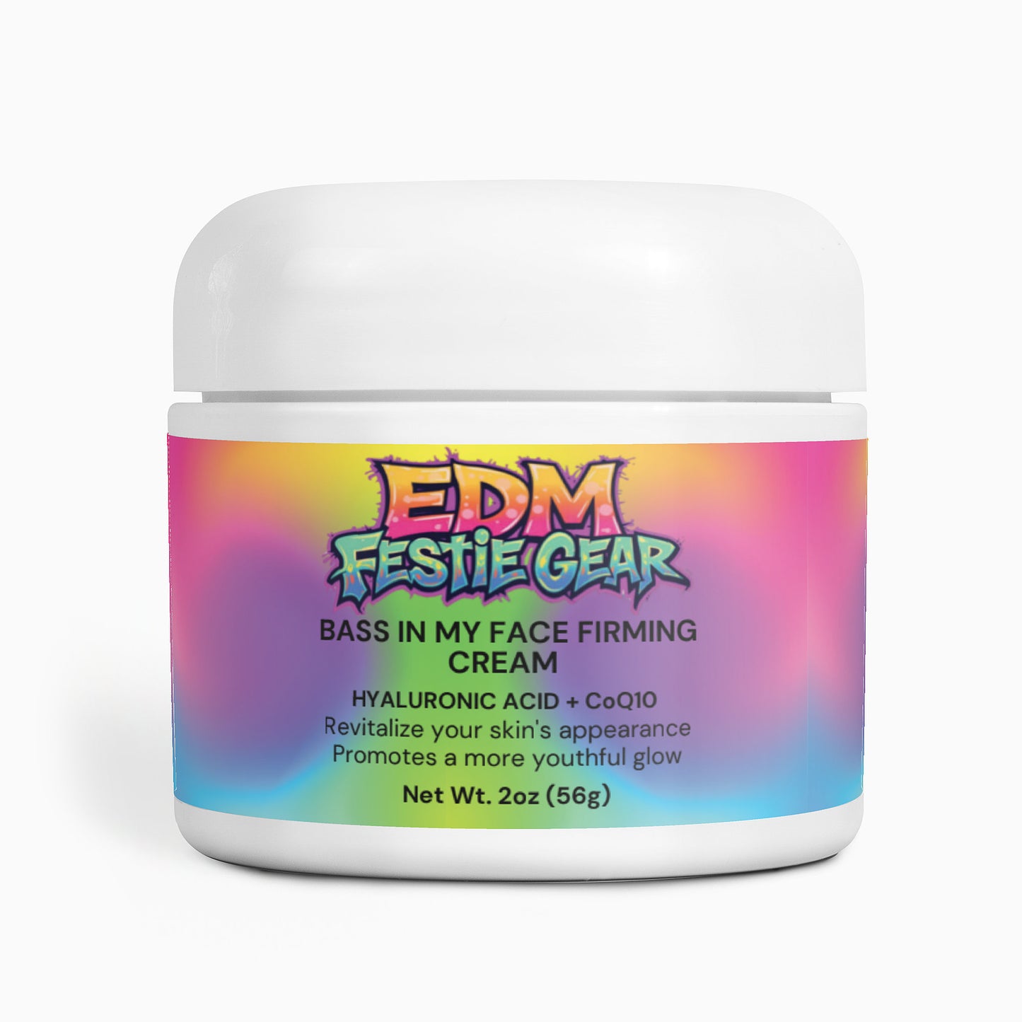 Bass In My Face Firming Cream - Your Essential Glow for Festival Vibes