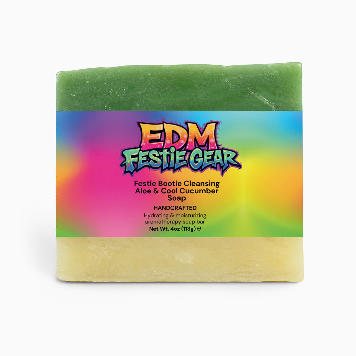 Aloe & Cool Cucumber Revitalizing Soap for Festival Vibes