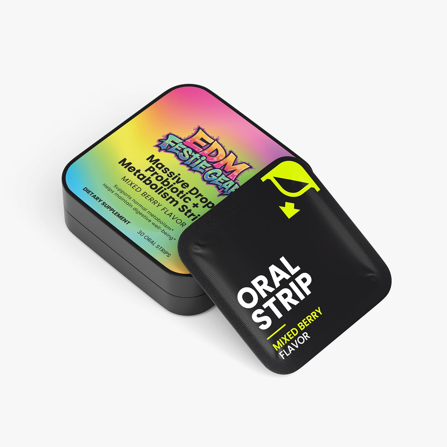 Massive Drop Probiotic + Metabolism Strips