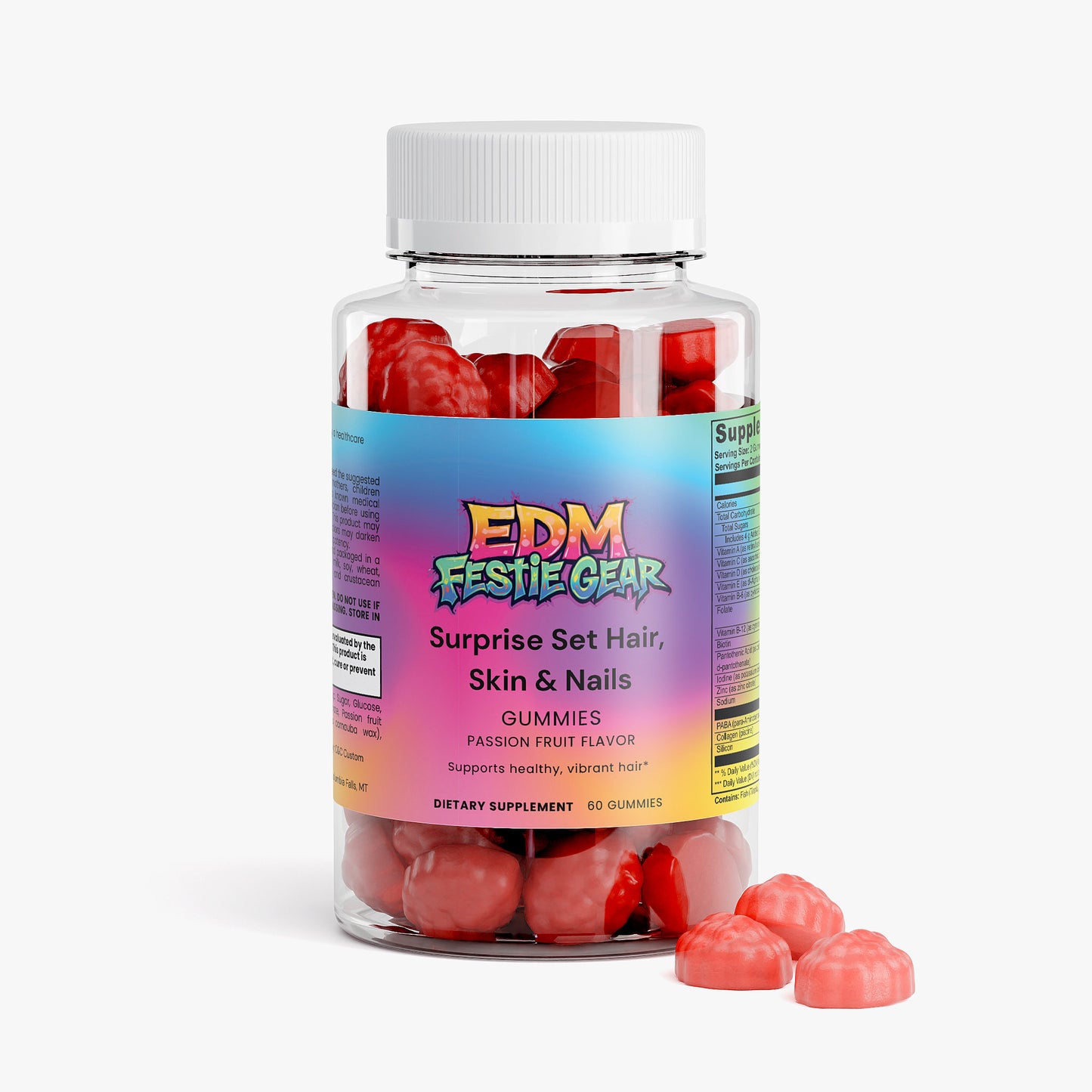 Surprise Set Hair, Skin & Nails Gummies