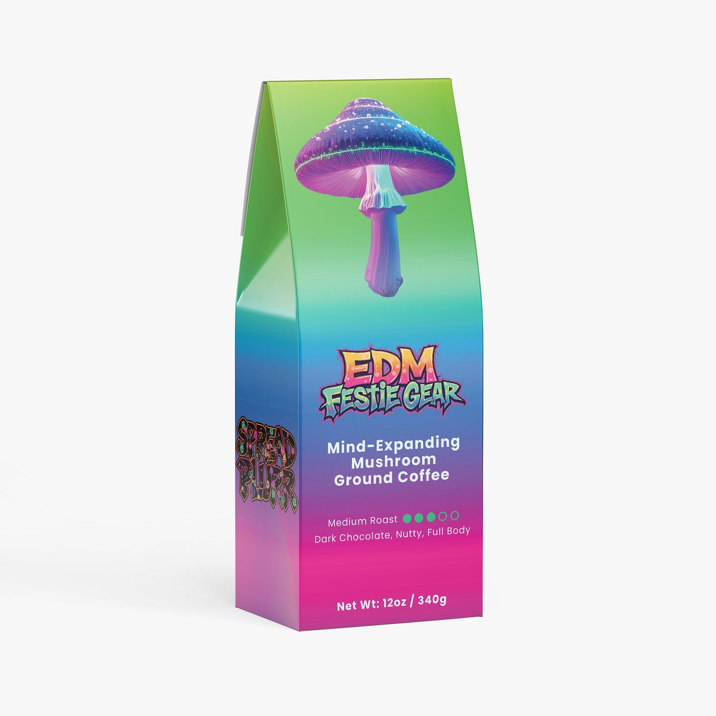 Mind-Expanding Mushroom Ground Coffee (Medium Roast)