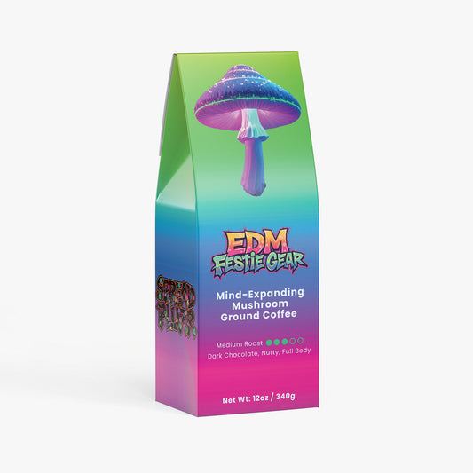 Mind-Expanding Mushroom Ground Coffee (Medium Roast)