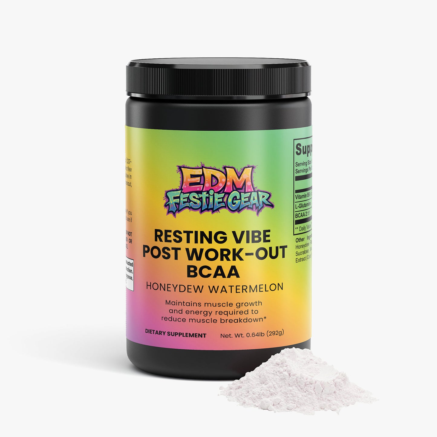 Resting Vibe  Post Work-Out BCAA (Honeydew/Watermelon)
