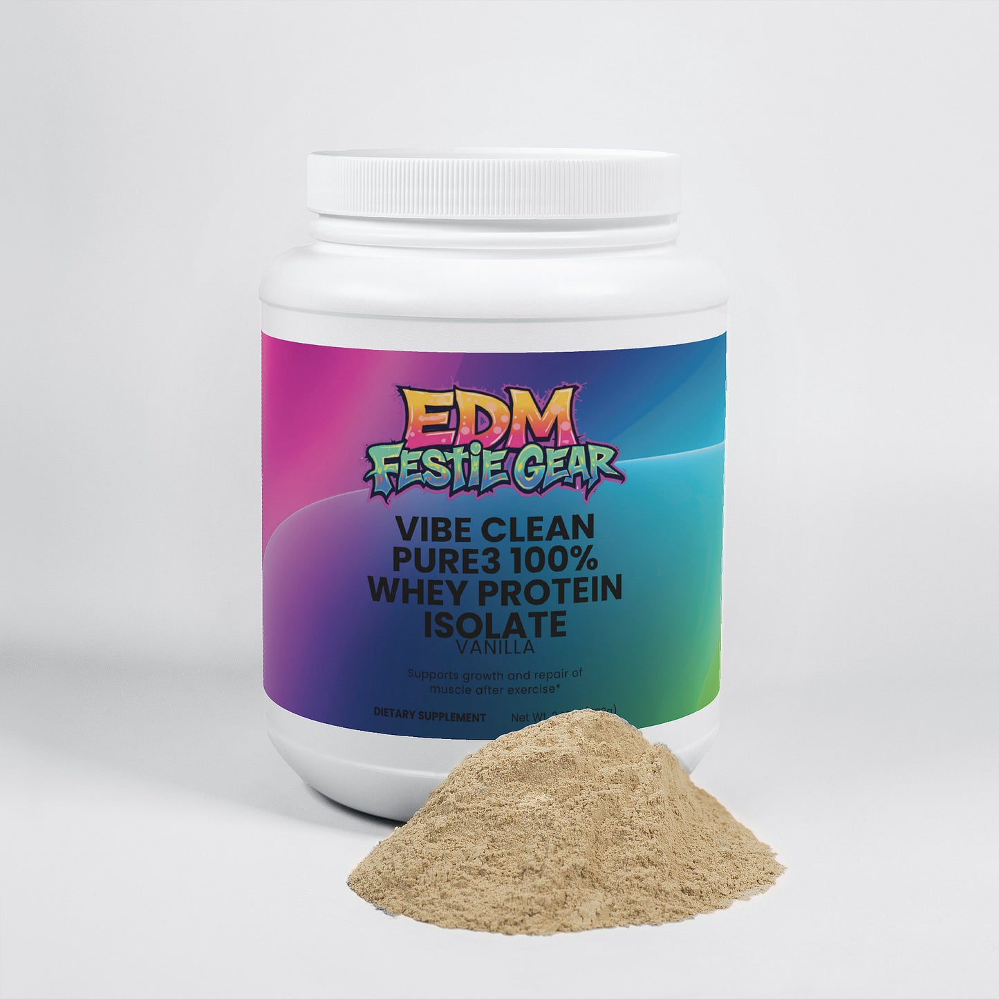 Vibe Clean Pure3 100% Whey Protein Isolate (Vanilla)