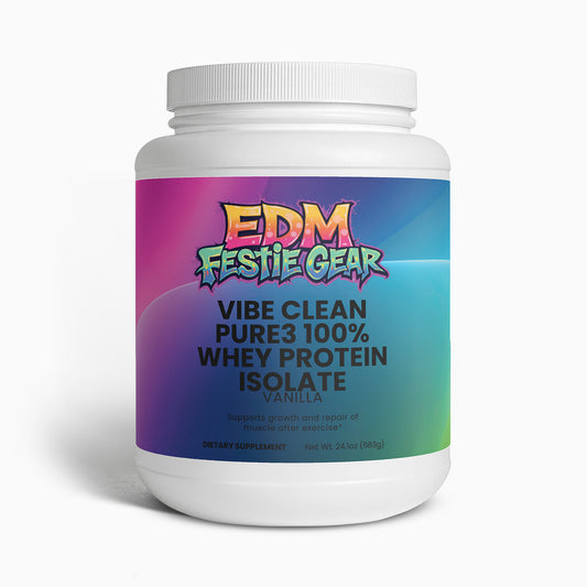 Vibe Clean Pure3 100% Whey Protein Isolate (Vanilla)