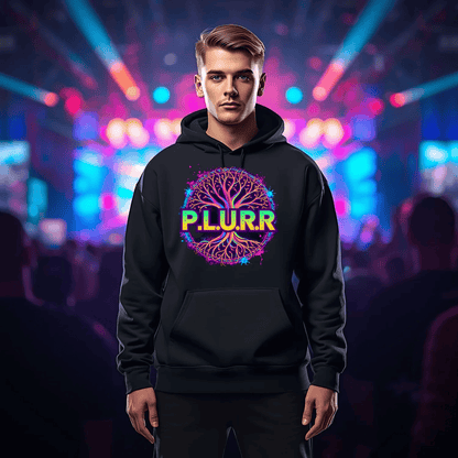 P.L.U.R.R Tree of Life Festival T-Shirt for Ravers