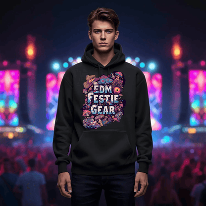Psychedelic Shrooms Festival T-Shirt from EDM Festie Gear