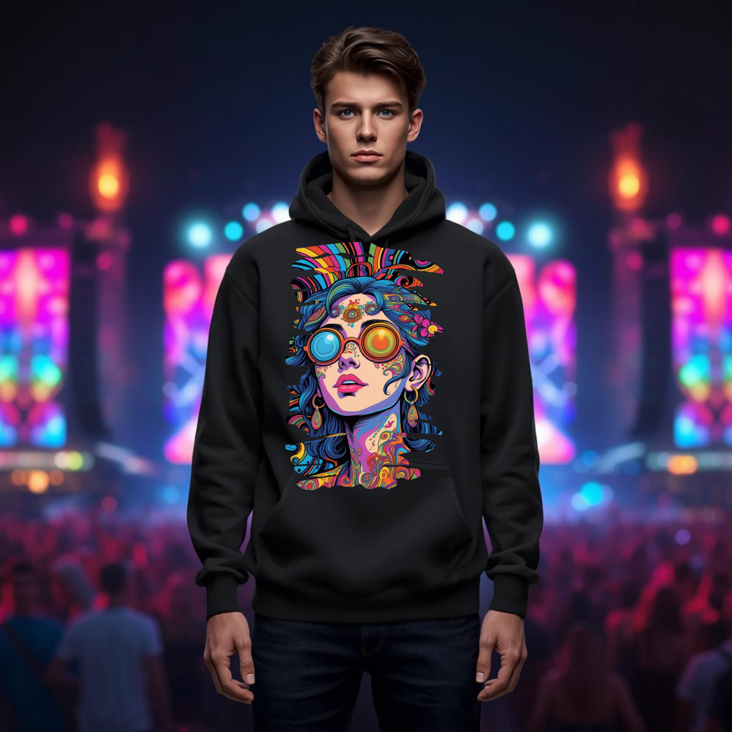 Groovy Girl Festival Vibe T-Shirt