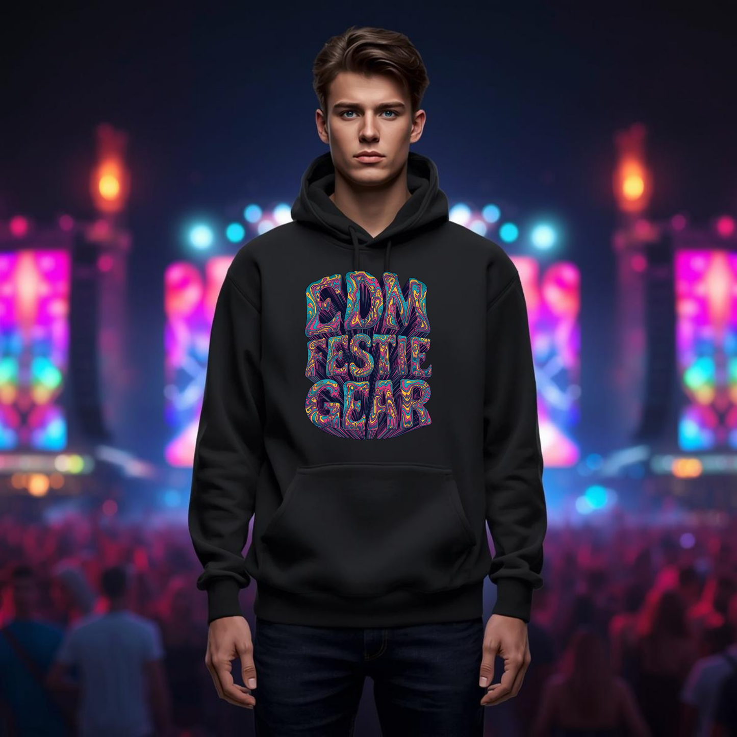 Color Trip Festival T-Shirt by EDM Festie Gear