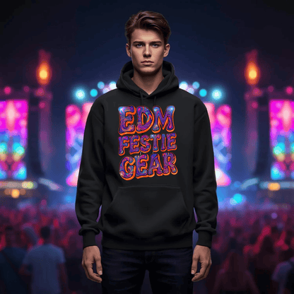 EDM Festie Gear Retro Vibe Festival T-Shirt
