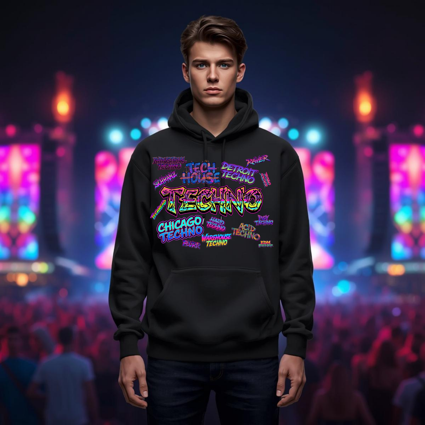 Techno Graphic Festival T-Shirt