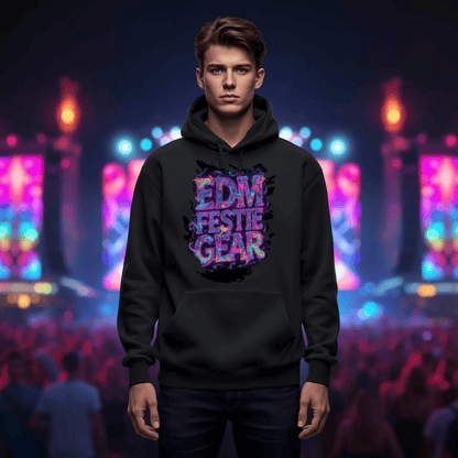 EDM Festival Space Colors T-Shirt for Ravers