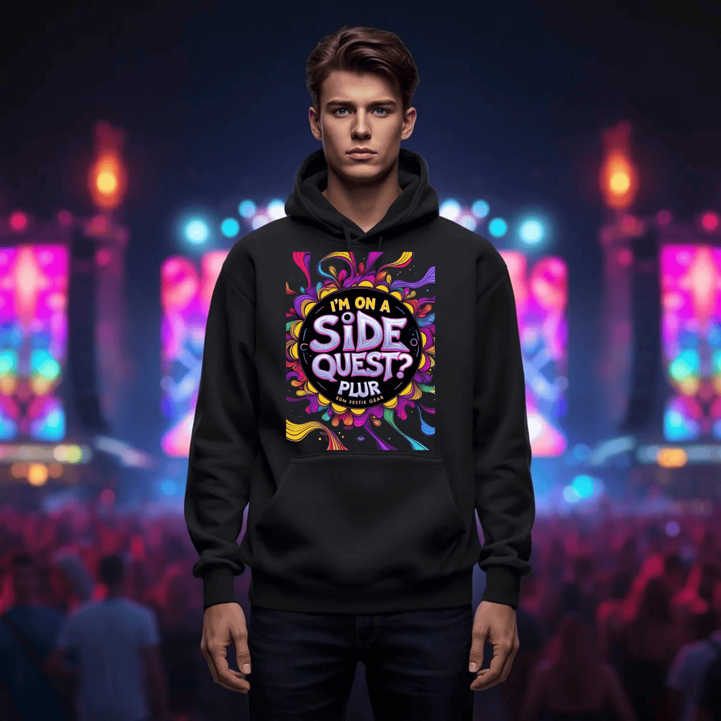 I'm On A Side Quest Festival T-Shirt - Ultimate Rave Gear